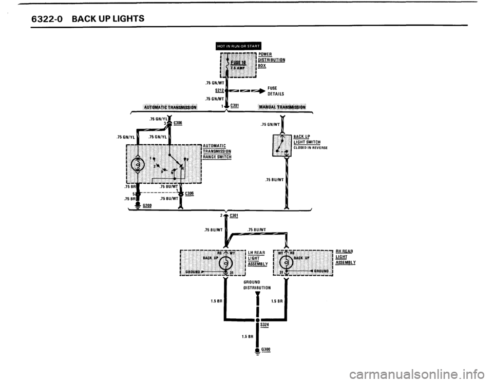 BMW 325i CONVERTIBLE 1988 E30 Electrical Troubleshooting Manual BMW 325i CONVERTIBLE 1988 E30 Electrical Troubleshooting Manual