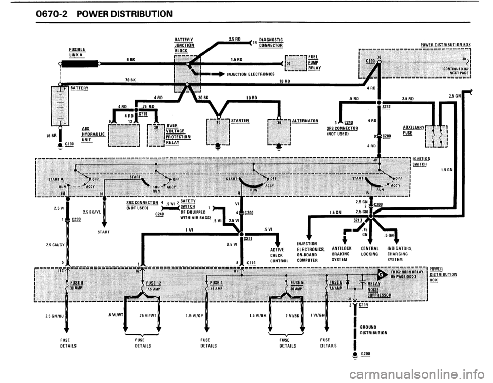 BMW 325IX 1988 E30 Electrical Troubleshooting Manual 