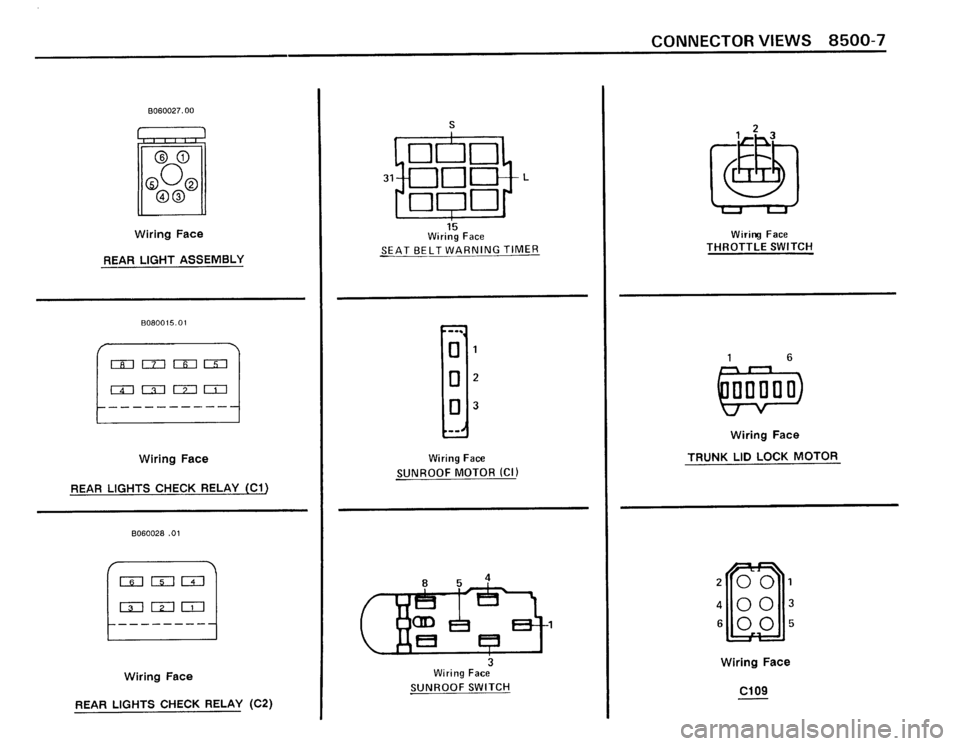 BMW 325IX 1988 E30 Electrical Troubleshooting Manual 