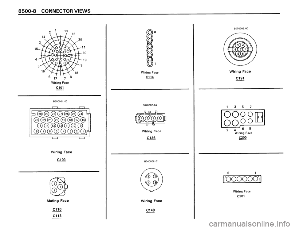 BMW 325IX 1988 E30 Electrical Troubleshooting Manual 