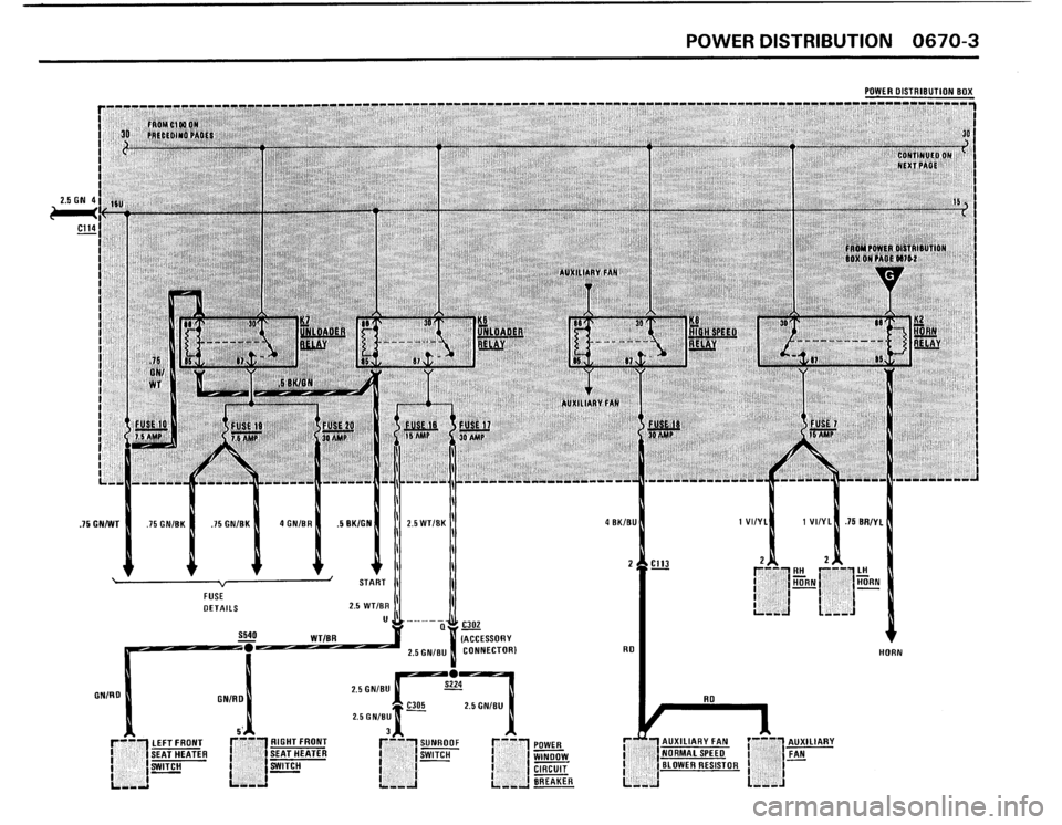 BMW 325IX 1988 E30 Electrical Troubleshooting Manual 