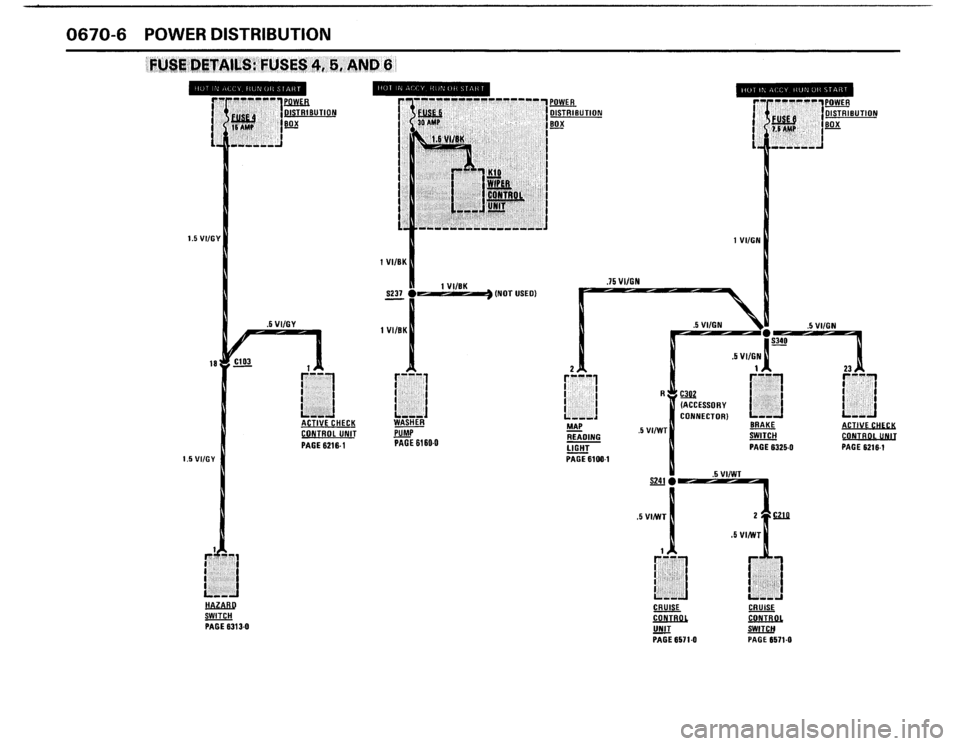 BMW 325IX 1988 E30 Electrical Troubleshooting Manual 