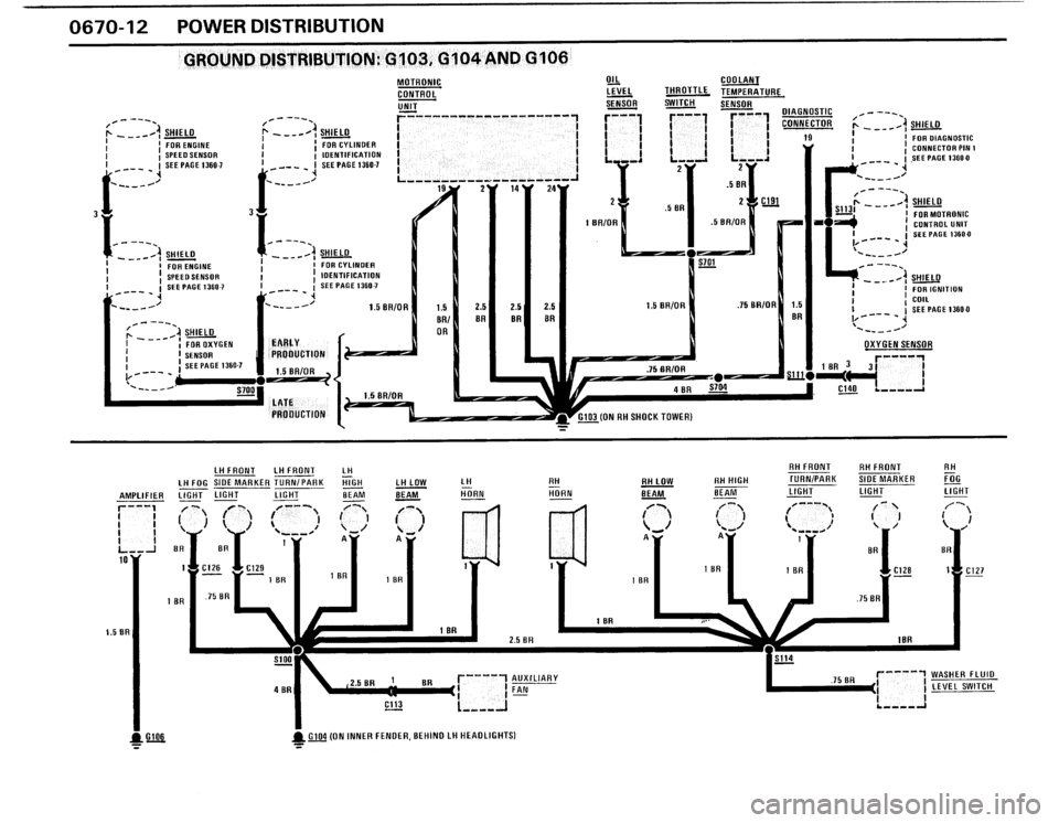 BMW 325IX 1988 E30 Electrical Troubleshooting Manual 