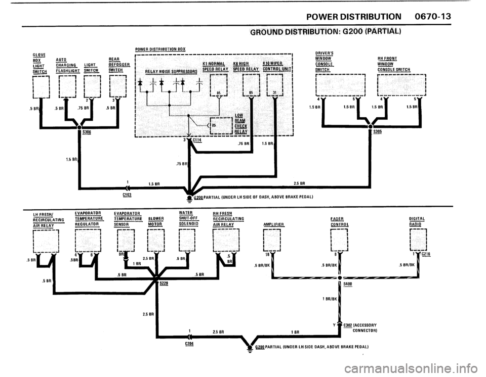 BMW 325IX 1988 E30 Electrical Troubleshooting Manual 