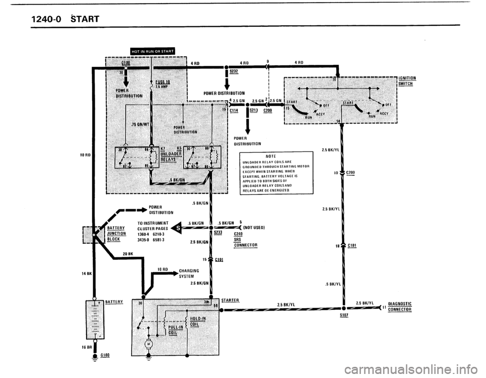 BMW 325IX 1988 E30 Electrical Troubleshooting Manual 