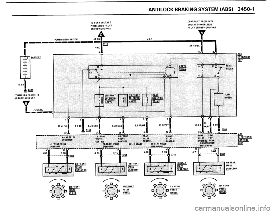 BMW 325IX 1988 E30 Electrical Troubleshooting Manual 