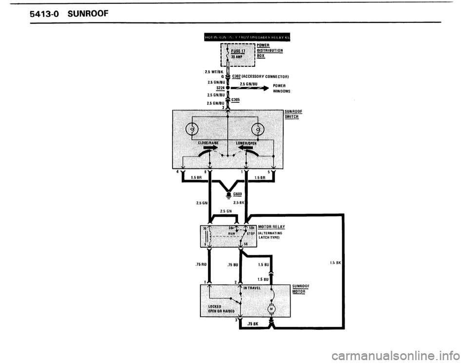 BMW 325IX 1988 E30 Electrical Troubleshooting Manual 