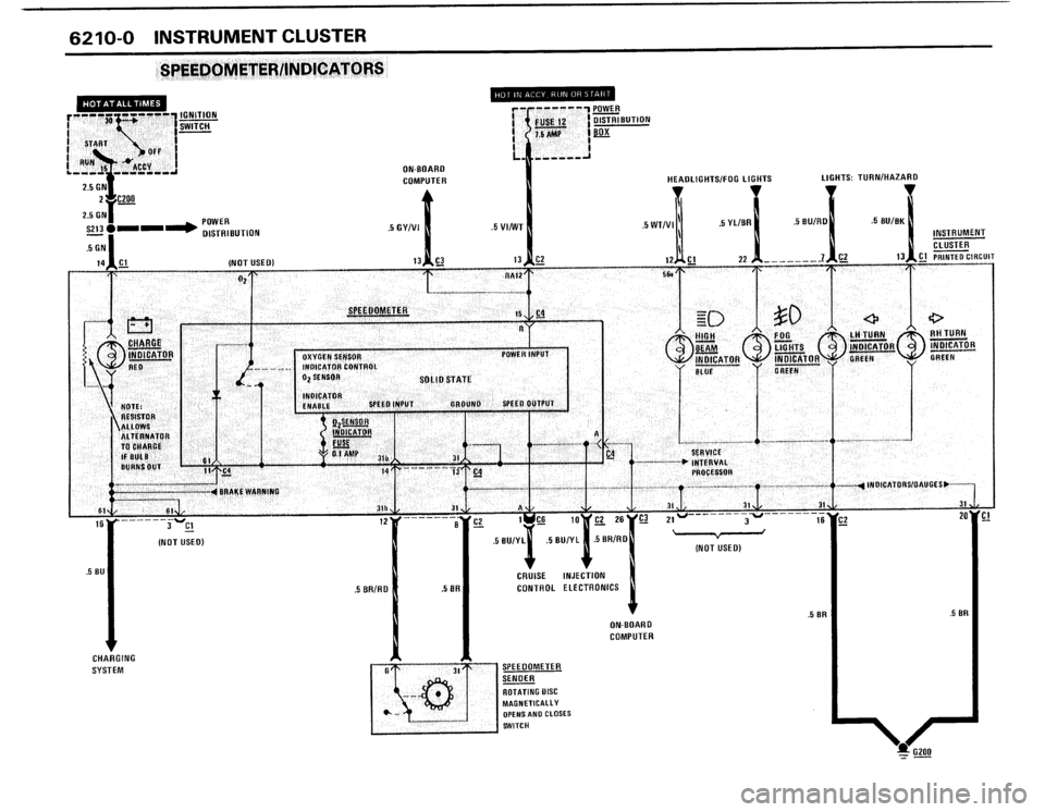 BMW 325IX 1988 E30 Electrical Troubleshooting Manual 