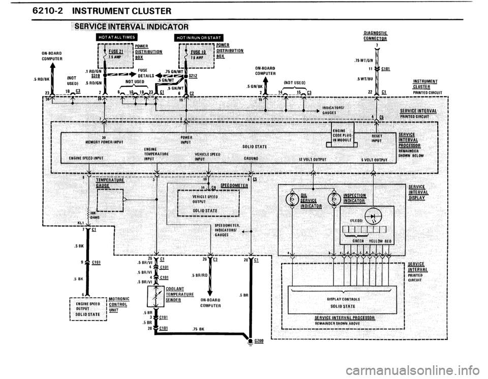 BMW 325IX 1988 E30 Electrical Troubleshooting Manual 