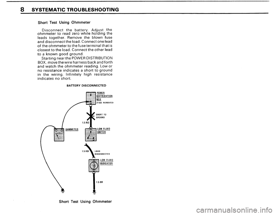 BMW 325IX 1988 E30 Electrical Troubleshooting Manual 