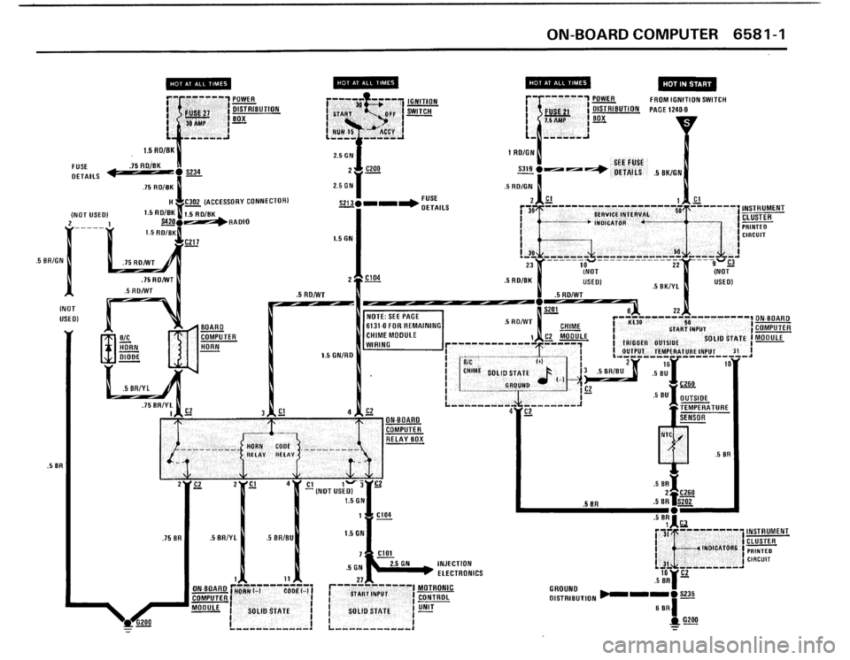 BMW 325IX 1988 E30 Electrical Troubleshooting Manual BMW 325IX 1988 E30 Electrical Troubleshooting Manual