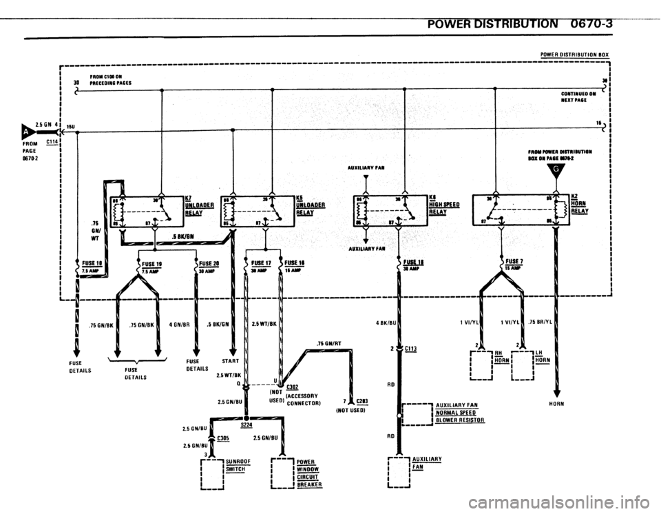 BMW M3 1988 E30 Electrical Troubleshooting Manual 