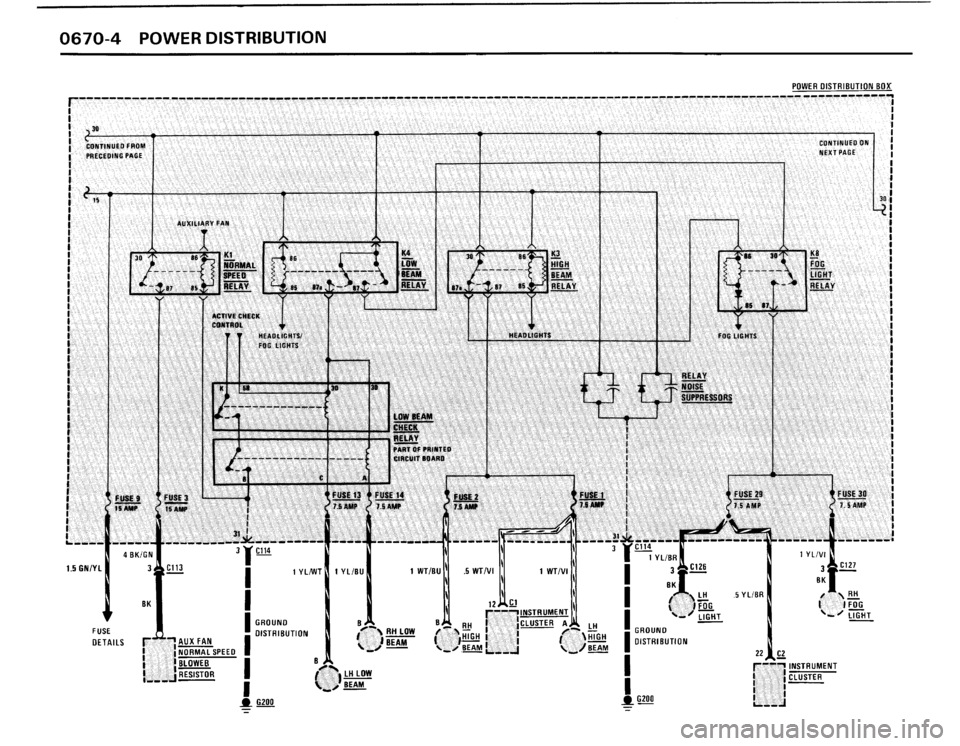 BMW M3 1988 E30 Electrical Troubleshooting Manual 