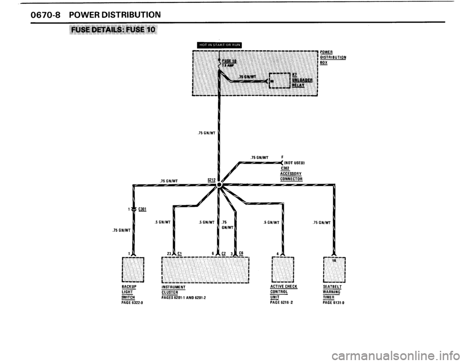 BMW M3 1988 E30 Electrical Troubleshooting Manual 