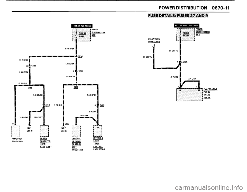 BMW M3 1988 E30 Electrical Troubleshooting Manual 