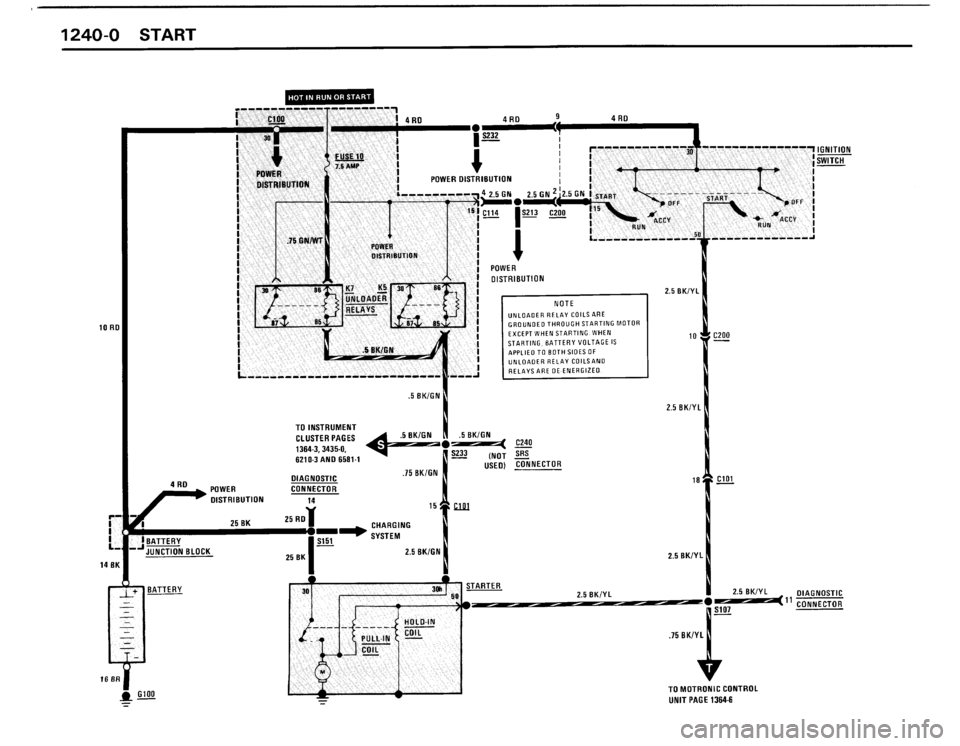 BMW M3 1988 E30 Electrical Troubleshooting Manual 