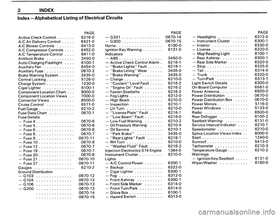 BMW M3 1988 E30 Electrical Troubleshooting Manual 