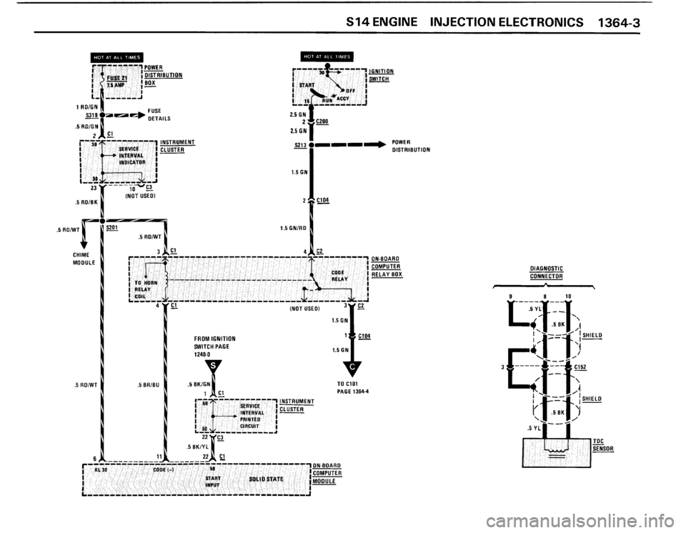 BMW M3 1988 E30 Electrical Troubleshooting Manual 