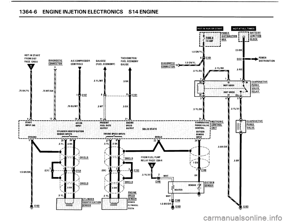 BMW M3 1988 E30 Electrical Troubleshooting Manual 