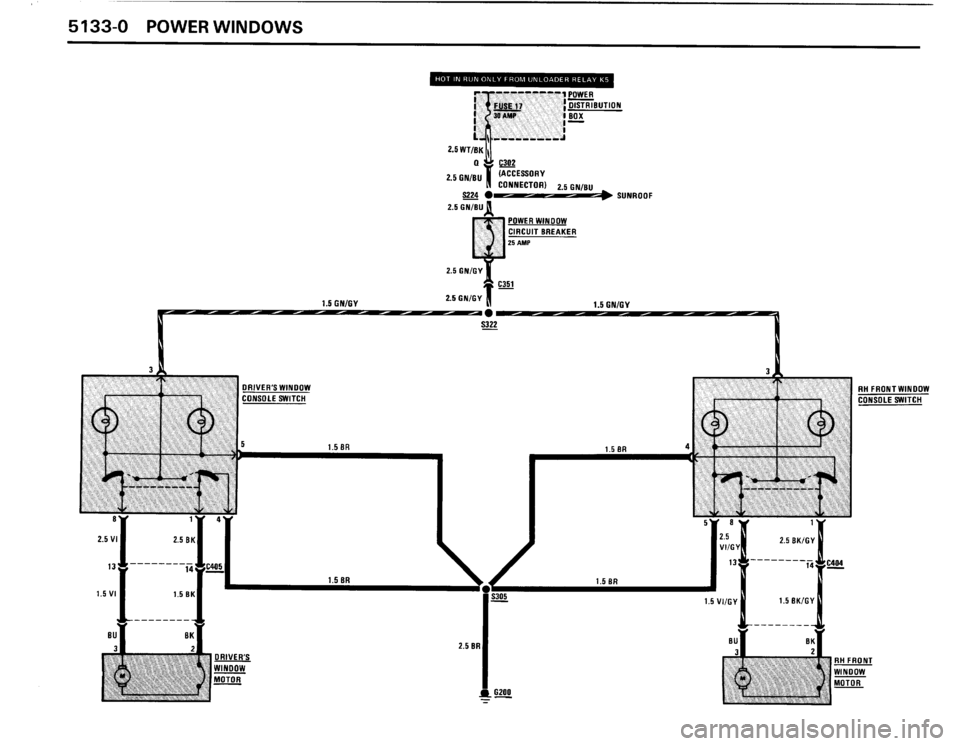 BMW M3 1988 E30 Electrical Troubleshooting Manual 