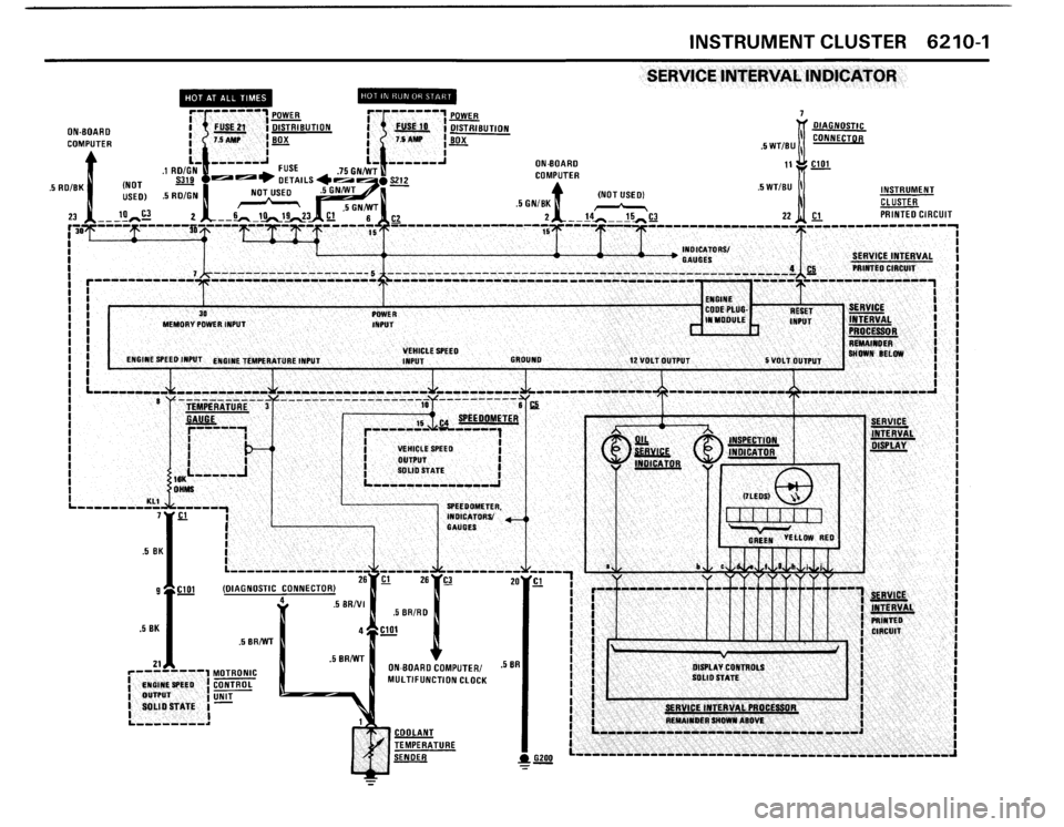 BMW M3 1988 E30 Electrical Troubleshooting Manual 