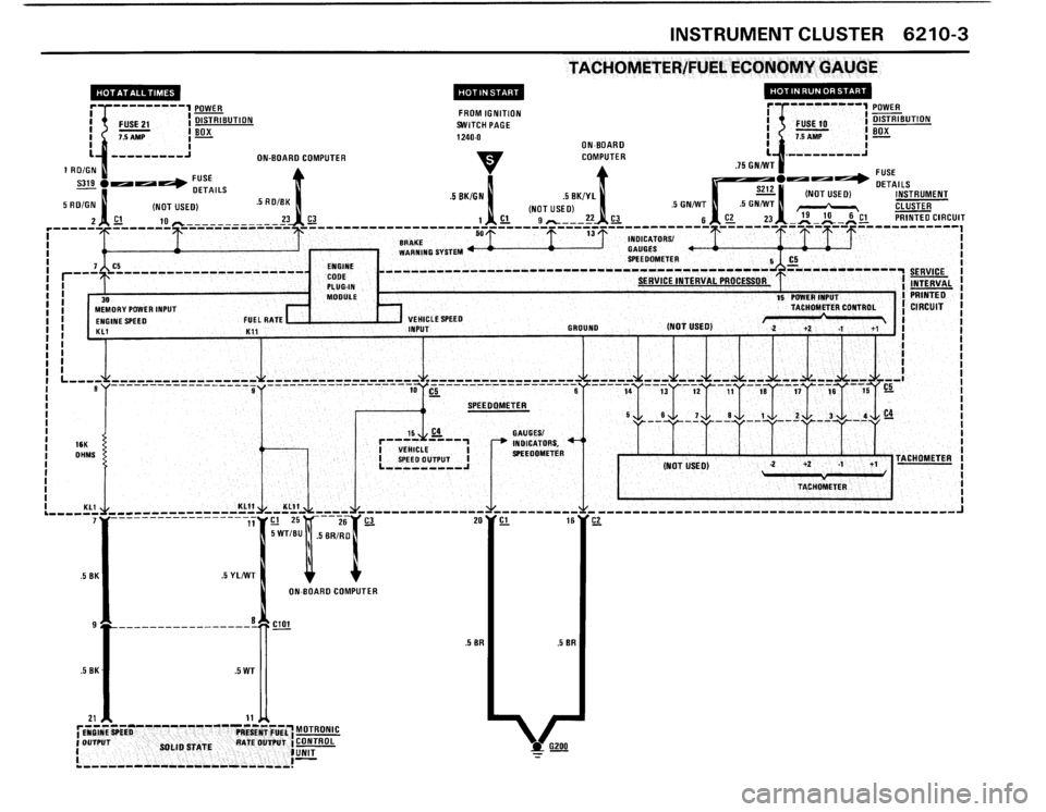 BMW M3 1988 E30 Electrical Troubleshooting Manual 