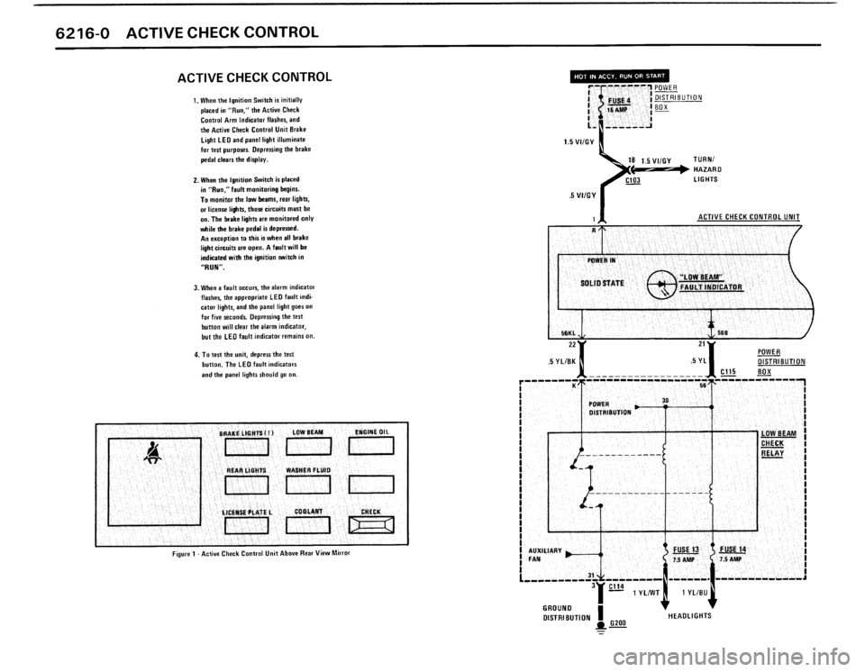BMW M3 1988 E30 Electrical Troubleshooting Manual 