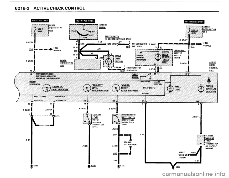 BMW M3 1988 E30 Electrical Troubleshooting Manual 
