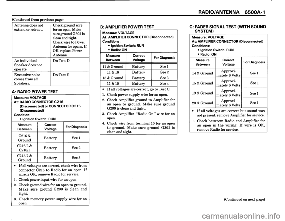 BMW 325i 1989 E30 Electrical Troubleshooting Manual 