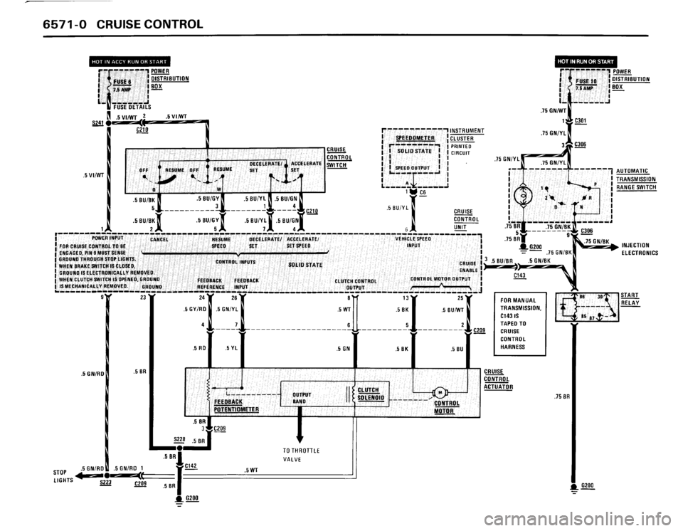BMW 325i 1989 E30 Electrical Troubleshooting Manual 
