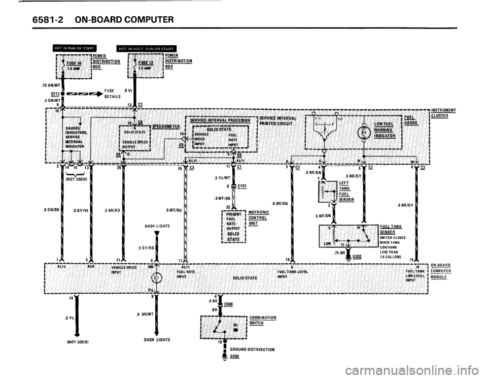 BMW 325i 1989 E30 Electrical Troubleshooting Manual 
