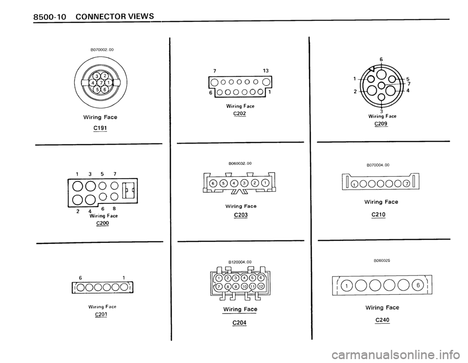 BMW 325i 1989 E30 Electrical Troubleshooting Manual 