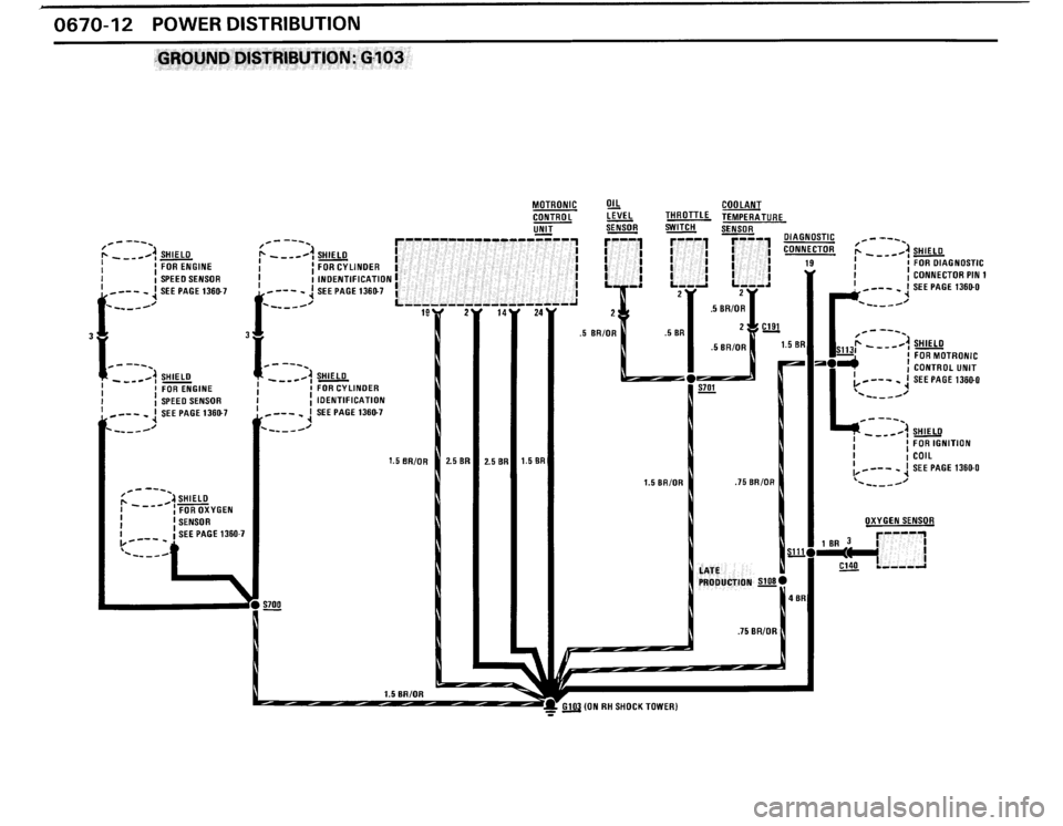 BMW 325i 1989 E30 Electrical Troubleshooting Manual 