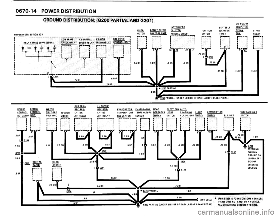 BMW 325i 1989 E30 Electrical Troubleshooting Manual 