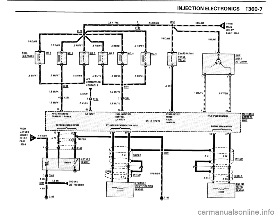 BMW 325i 1989 E30 Electrical Troubleshooting Manual 