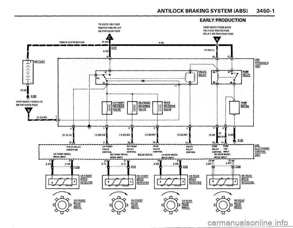 BMW 325is 1989 E30 Electrical Troubleshooting Manual 