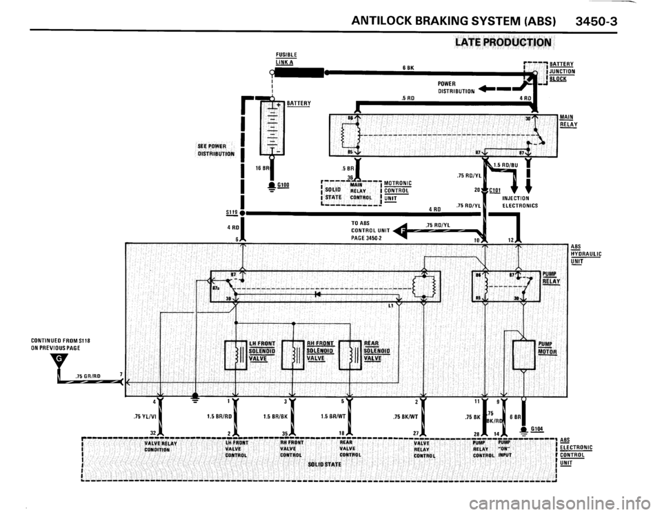 BMW 325i 1989 E30 Electrical Troubleshooting Manual 