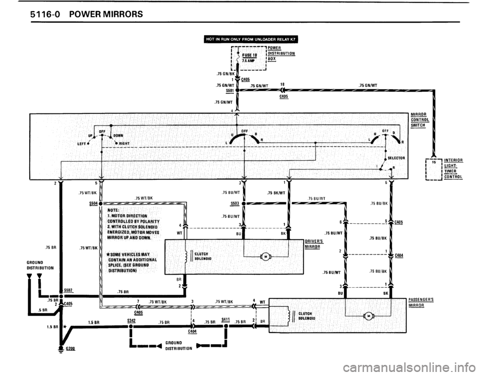 BMW 325is 1989 E30 Electrical Troubleshooting Manual 