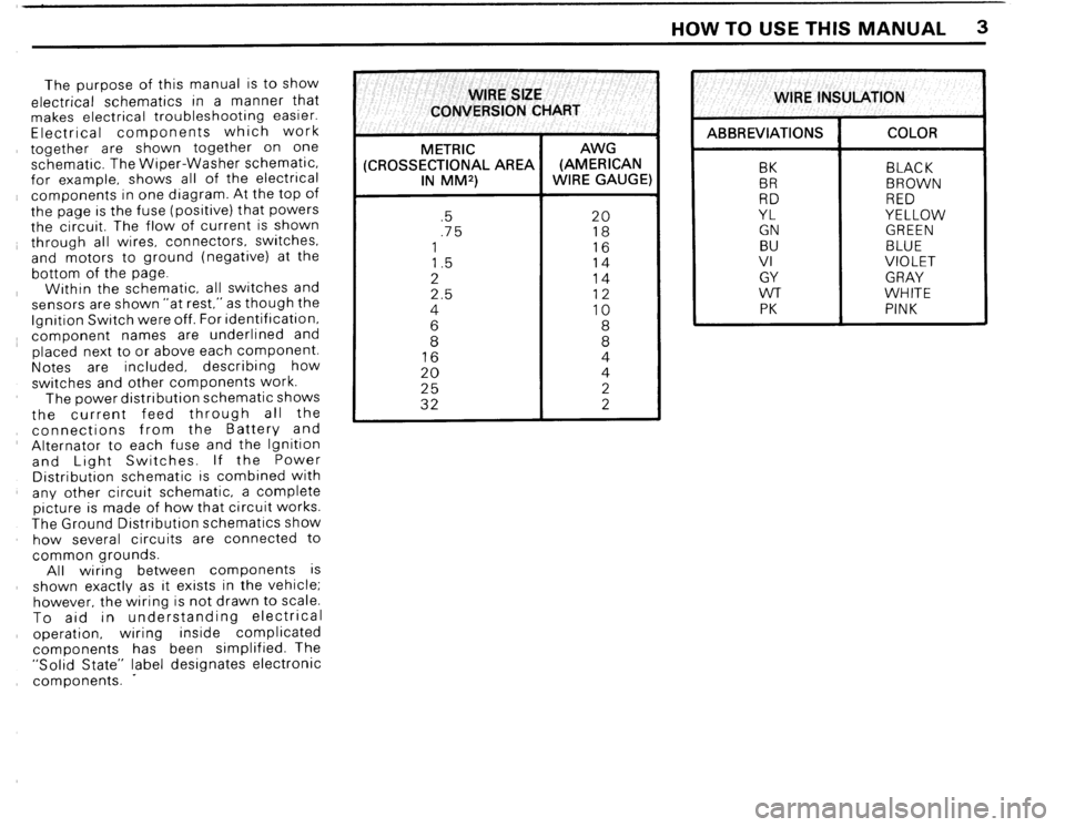 BMW 325i 1989 E30 Electrical Troubleshooting Manual 