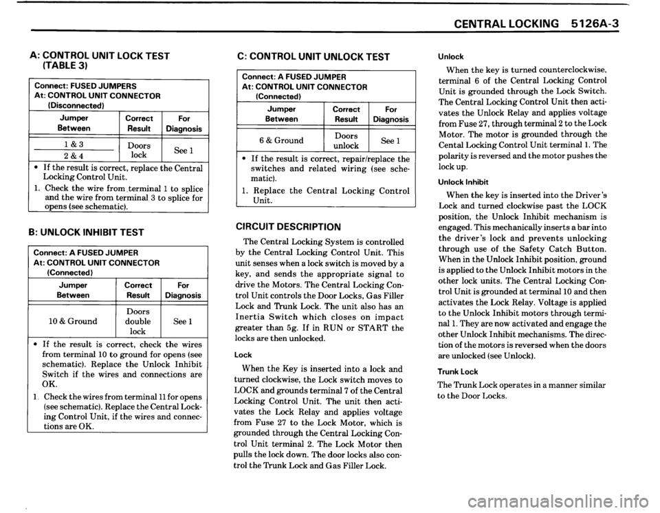 BMW 325i 1989 E30 Electrical Troubleshooting Manual 
