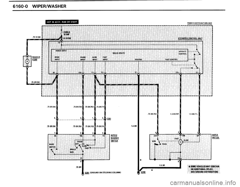 BMW 325i 1989 E30 Electrical Troubleshooting Manual 