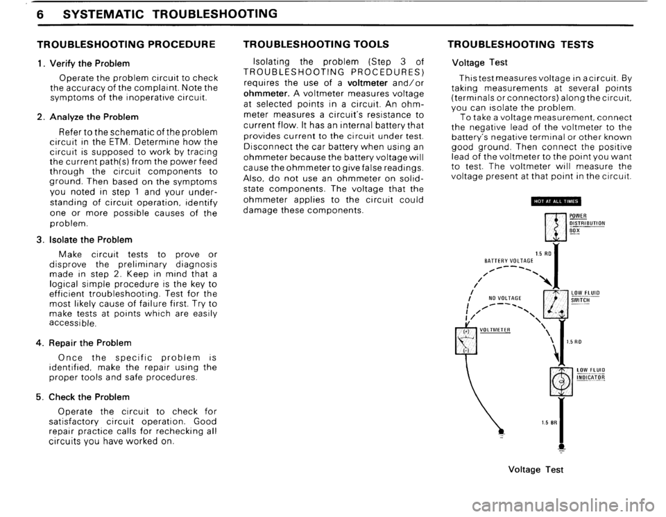 BMW 325i 1989 E30 Electrical Troubleshooting Manual 