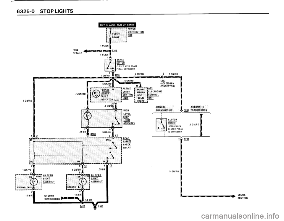 BMW 325is 1989 E30 Electrical Troubleshooting Manual BMW 325is 1989 E30 Electrical Troubleshooting Manual
