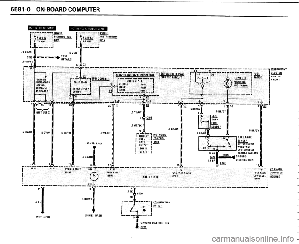 BMW 325i CONVERTIBLE 1989 E30 Electrical Troubleshooting Manual BMW 325i CONVERTIBLE 1989 E30 Electrical Troubleshooting Manual