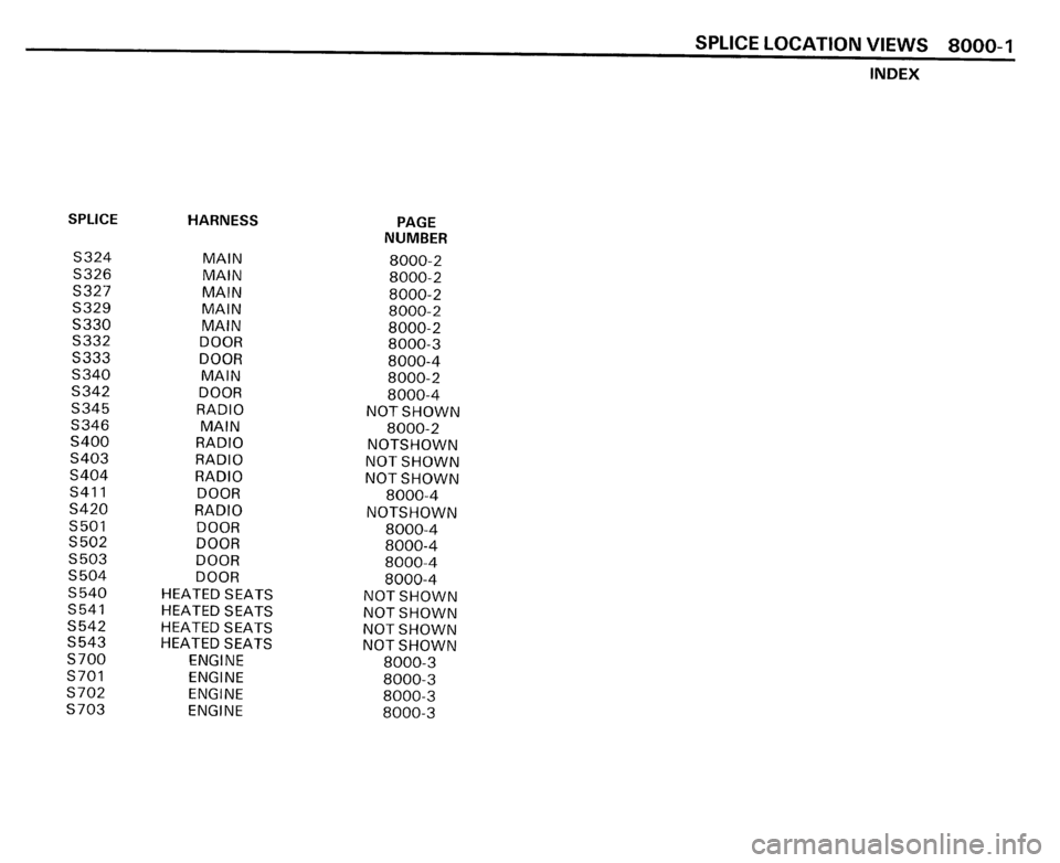 BMW 325i CONVERTIBLE 1989 E30 Electrical Troubleshooting Manual 