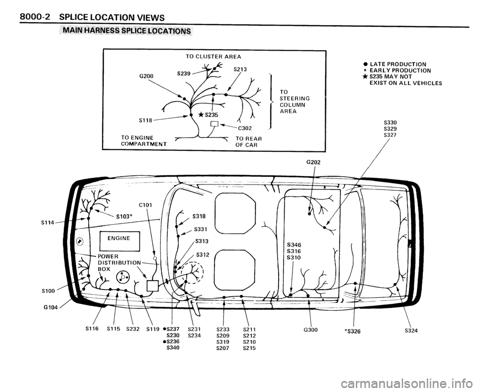 BMW 325i CONVERTIBLE 1989 E30 Electrical Troubleshooting Manual 