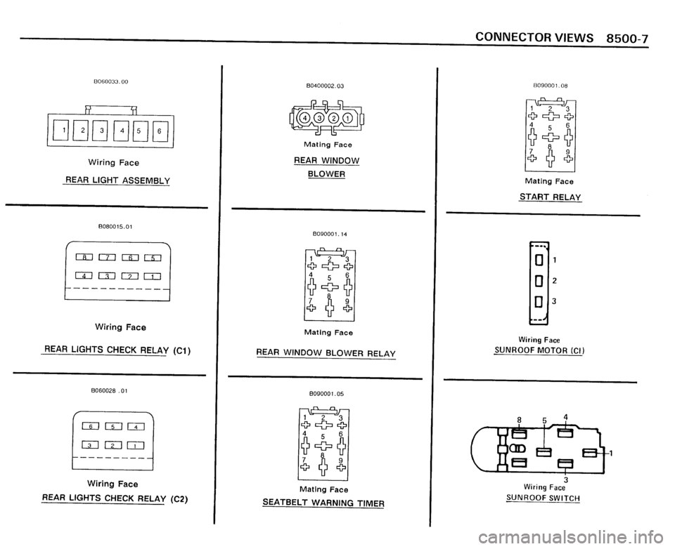 BMW 325i CONVERTIBLE 1989 E30 Electrical Troubleshooting Manual BMW 325i CONVERTIBLE 1989 E30 Electrical Troubleshooting Manual
