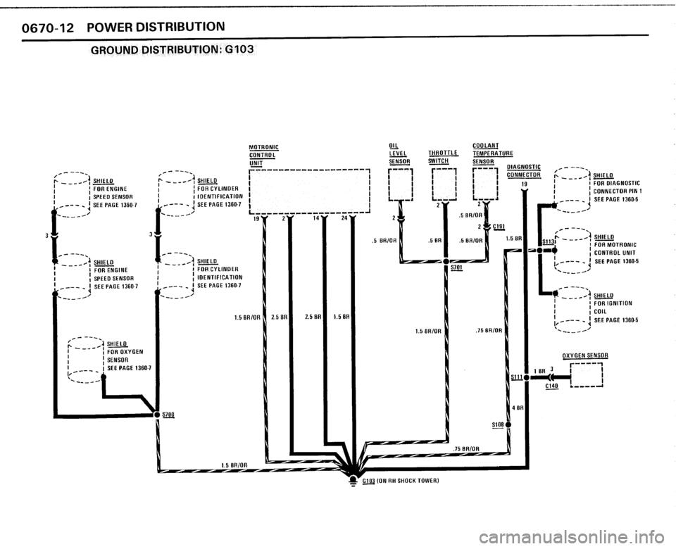 BMW 325i CONVERTIBLE 1989 E30 Electrical Troubleshooting Manual 