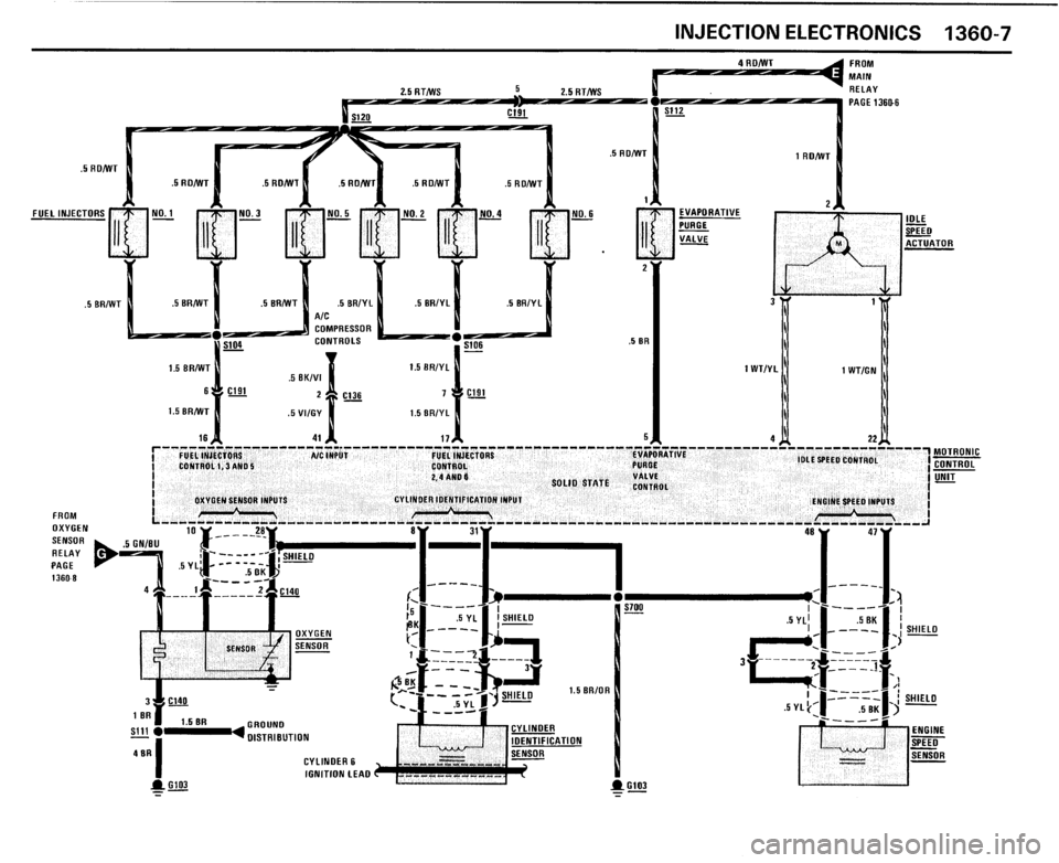 BMW 325i CONVERTIBLE 1989 E30 Electrical Troubleshooting Manual 