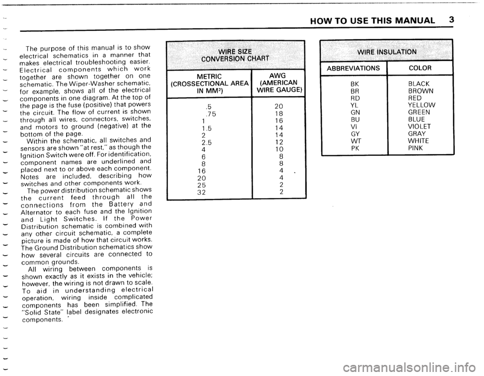 BMW 325i CONVERTIBLE 1989 E30 Electrical Troubleshooting Manual 